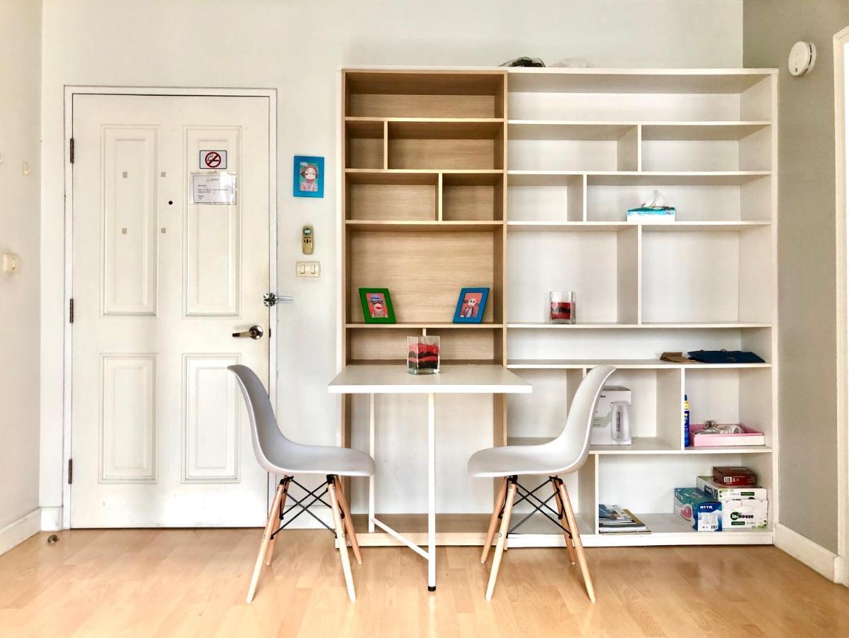 1Br Condo 5 Min To Bts 1000Mbps Fiber Wi-Fi Bangkok Dış mekan fotoğraf