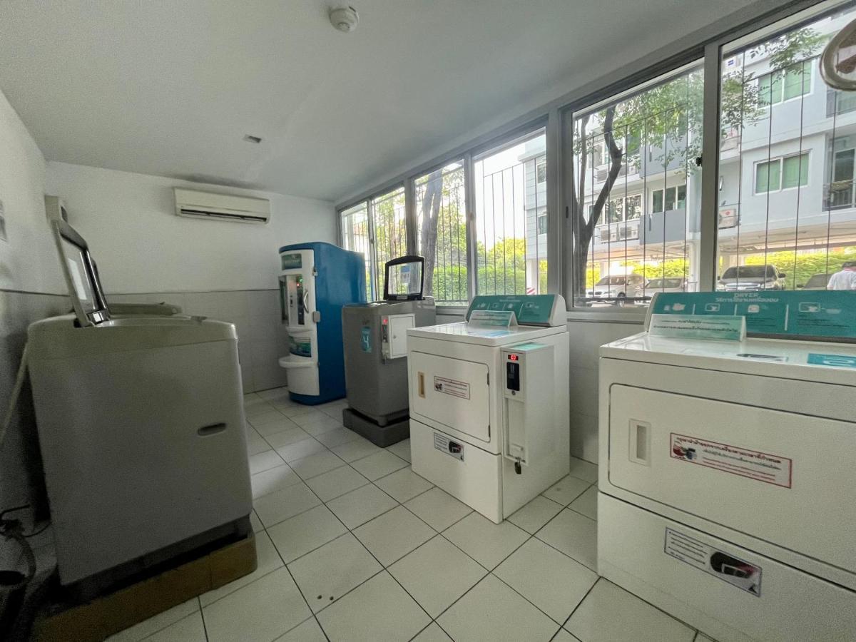 1Br Condo 5 Min To Bts 1000Mbps Fiber Wi-Fi Bangkok Dış mekan fotoğraf